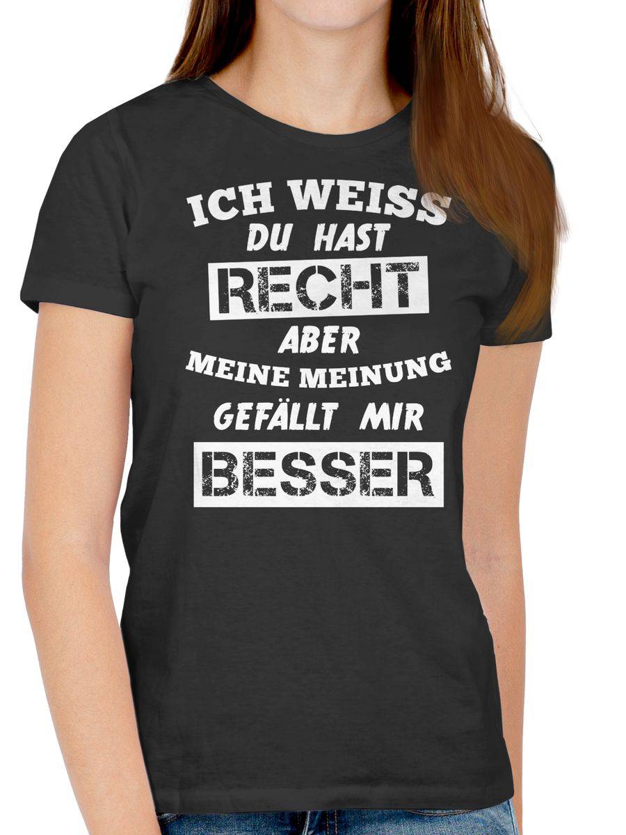 Shirtracer Meine Meinung Besserwisser: T-Shirt Rucksack Shirtracer