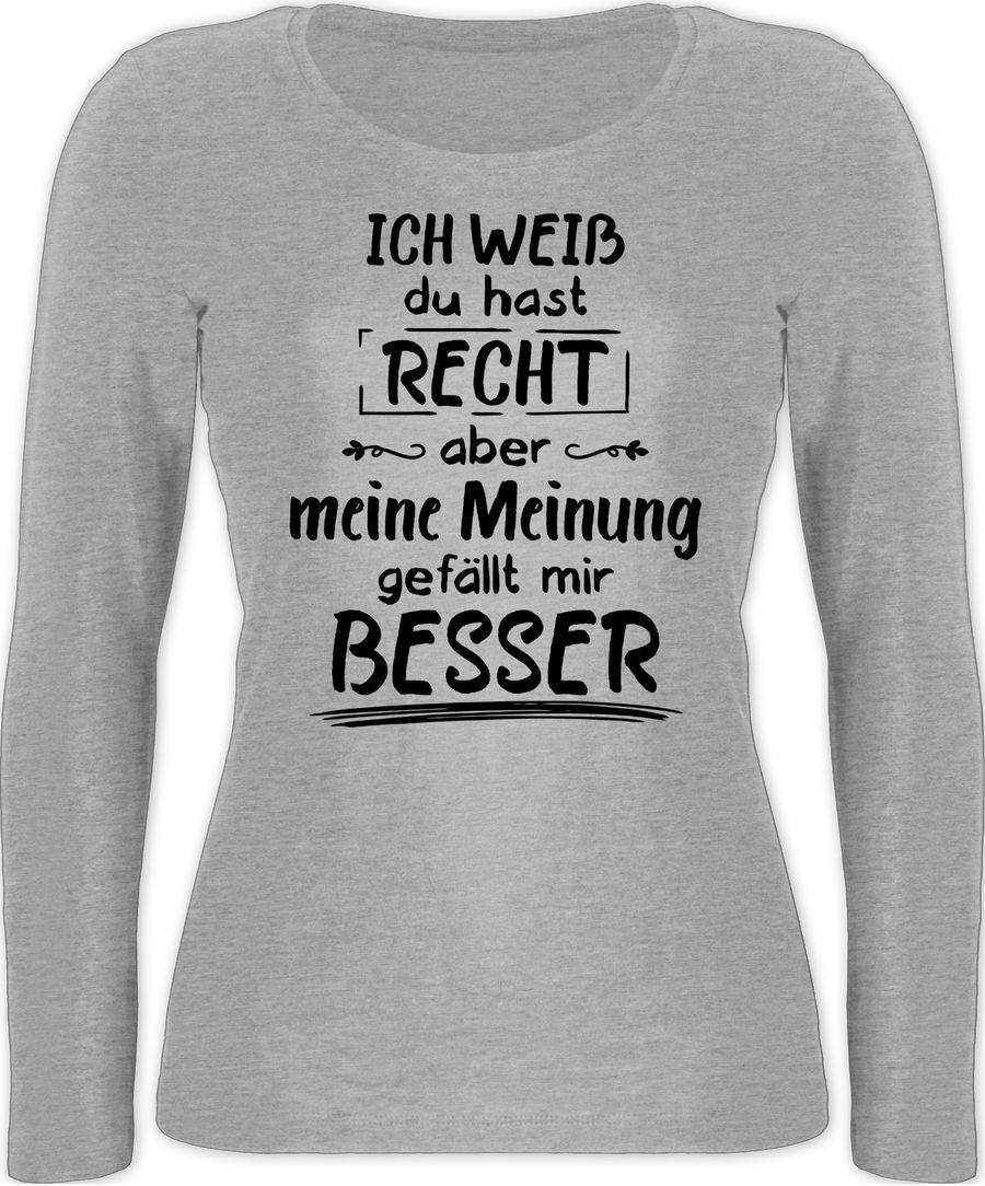 Shirtracer Meine Meinung gefällt mir besser: T-Shirt Turnbeutel Shirtracer