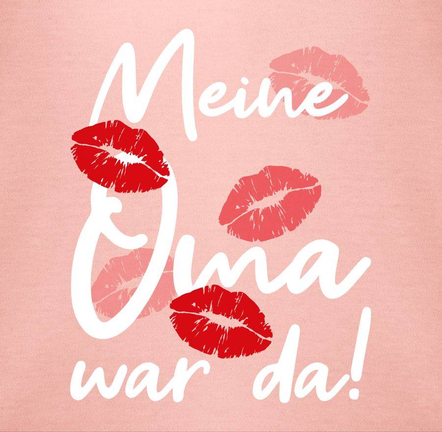 Shirtracer Meine Oma War Da - Weiß: Tshirt Rucksack Shirtracer