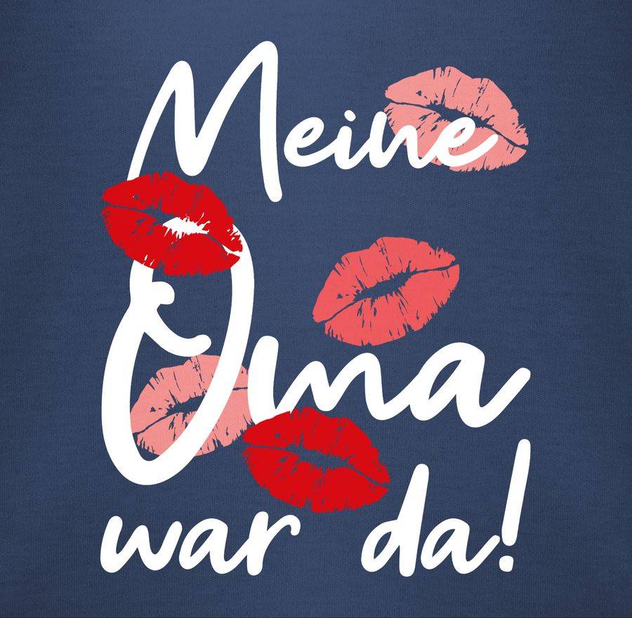 Shirtracer Meine Oma War Da - Weiß: Tshirt Rucksack Shirtracer