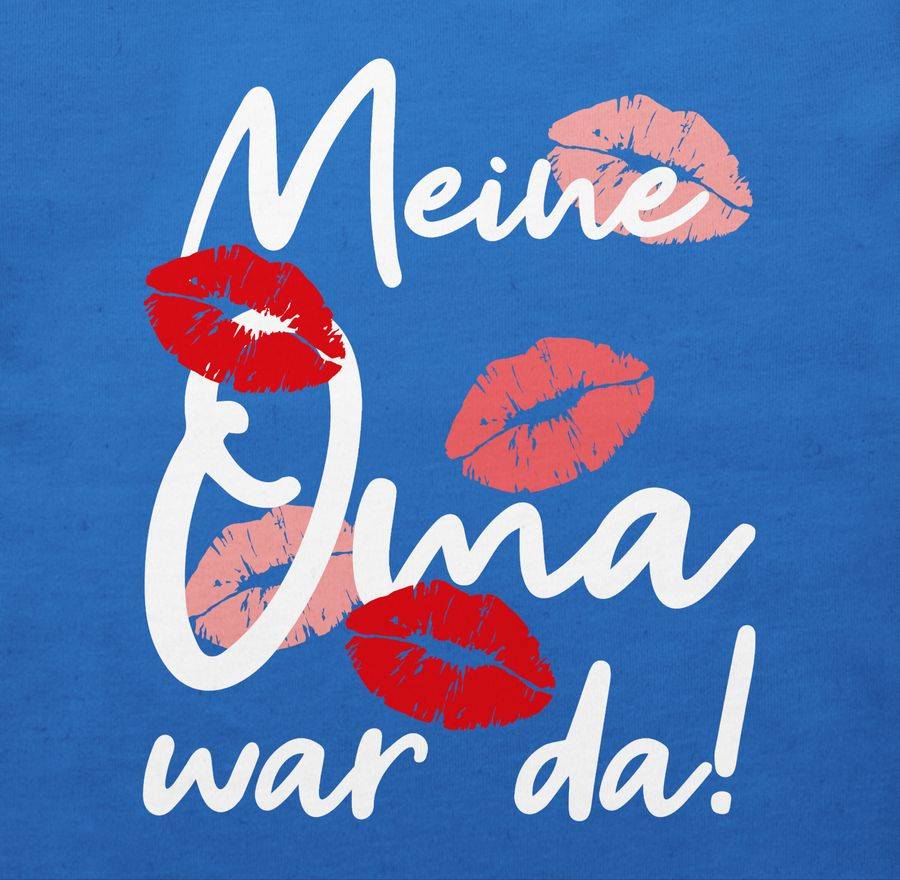 Shirtracer Meine Oma War Da - Weiß: Tshirt Rucksack Shirtracer