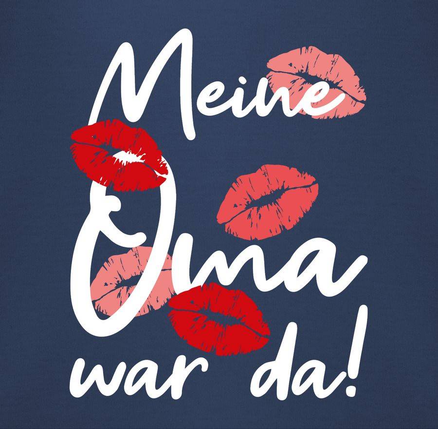 Shirtracer Meine Oma War Da - Weiß: Tshirt Rucksack Shirtracer