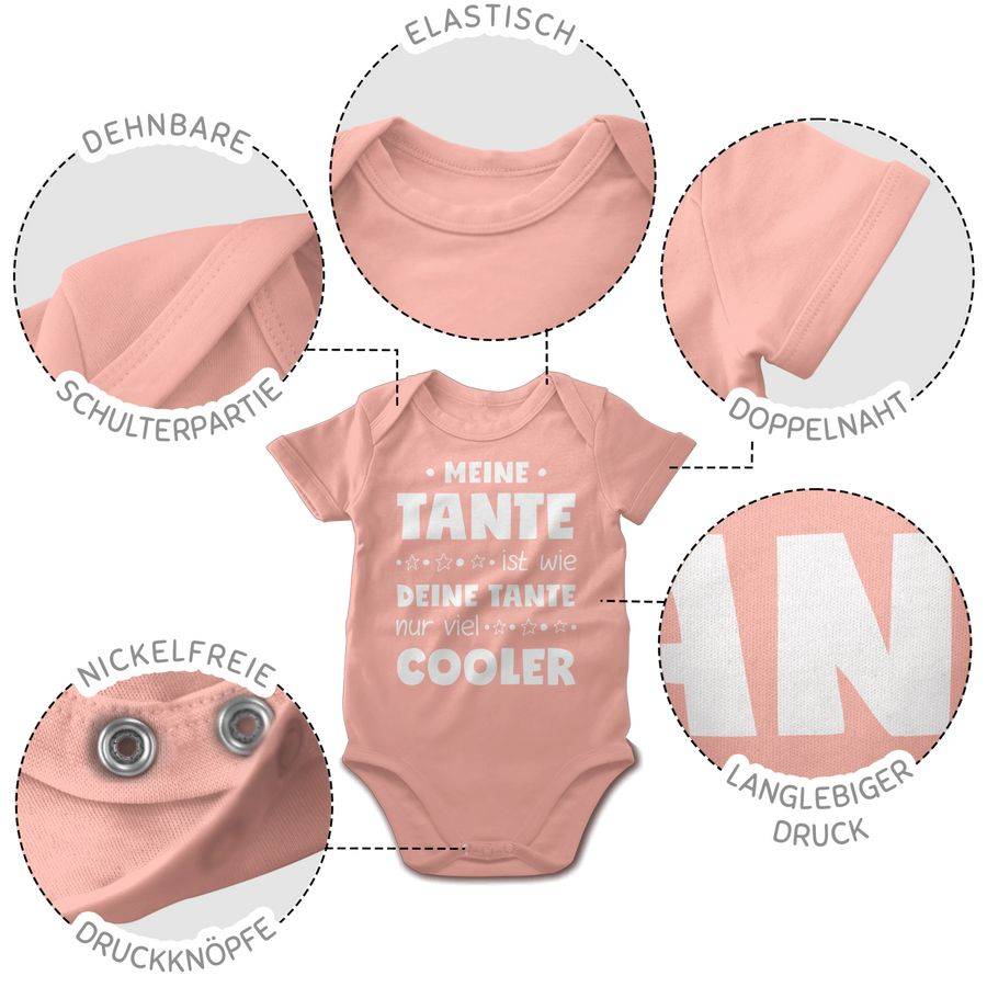 Shirtracer Meine Tante Ist Wie Deine Nur Viel Cooler Weiß Shirts & Mehr Shirtracer