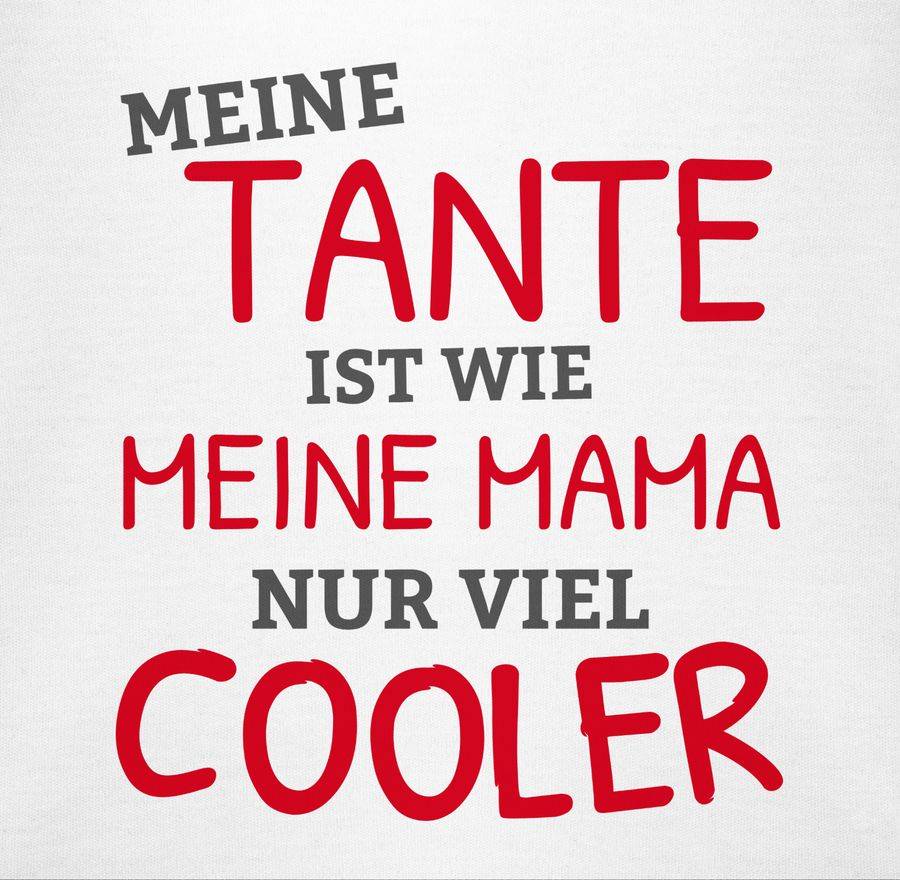 Shirtracer Meine Tante Ist Wie Meine Mama Nur Cooler: T-Shirt Gym Bag Shirtracer