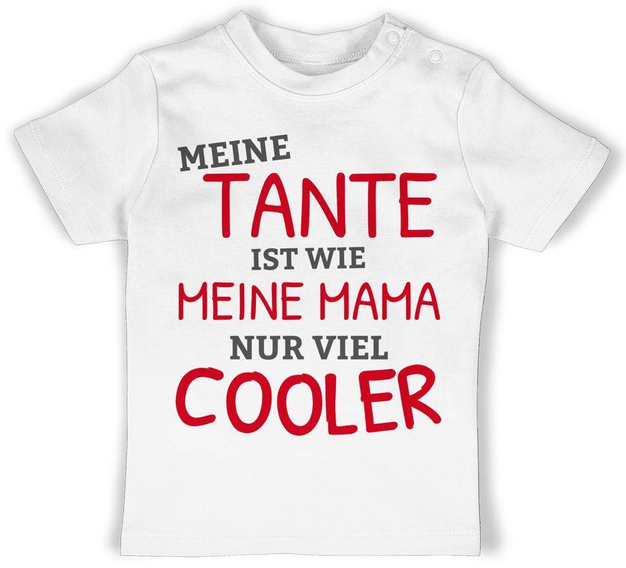 Shirtracer Meine Tante ist wie meine Mama nur cooler: T-Shirt Gym Bag Shirtracer