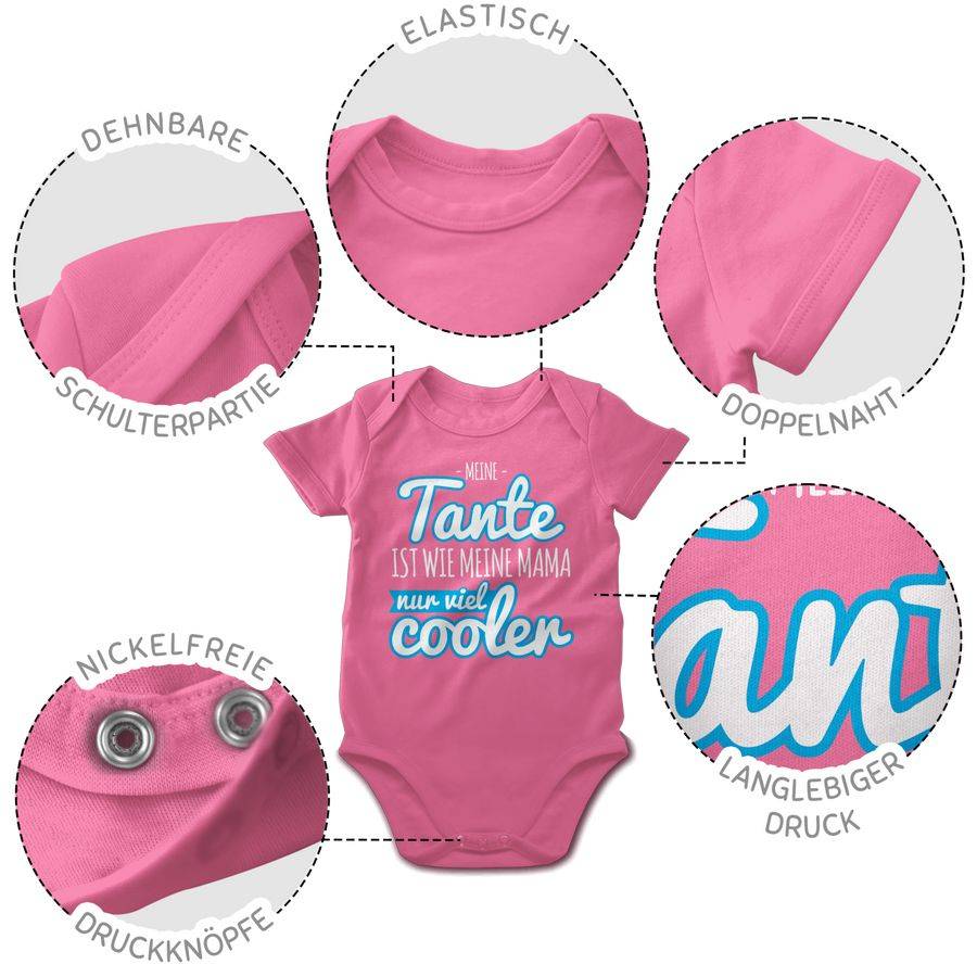 Shirtracer Meine Tante Ist Wie Meine Mama Nur Viel Cooler Blau Shirts & Mehr Shirtracer