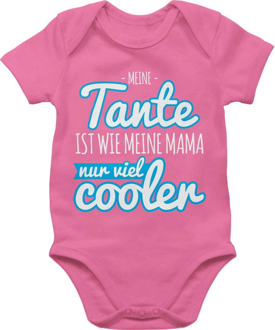 Shirtracer Meine Tante ist wie meine Mama nur viel cooler blau Shirts & Mehr Shirtracer