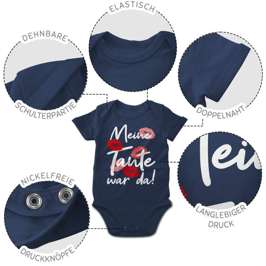 Shirtracer Meine Tante War Da - Weiß Shirts & Mehr Shirtracer