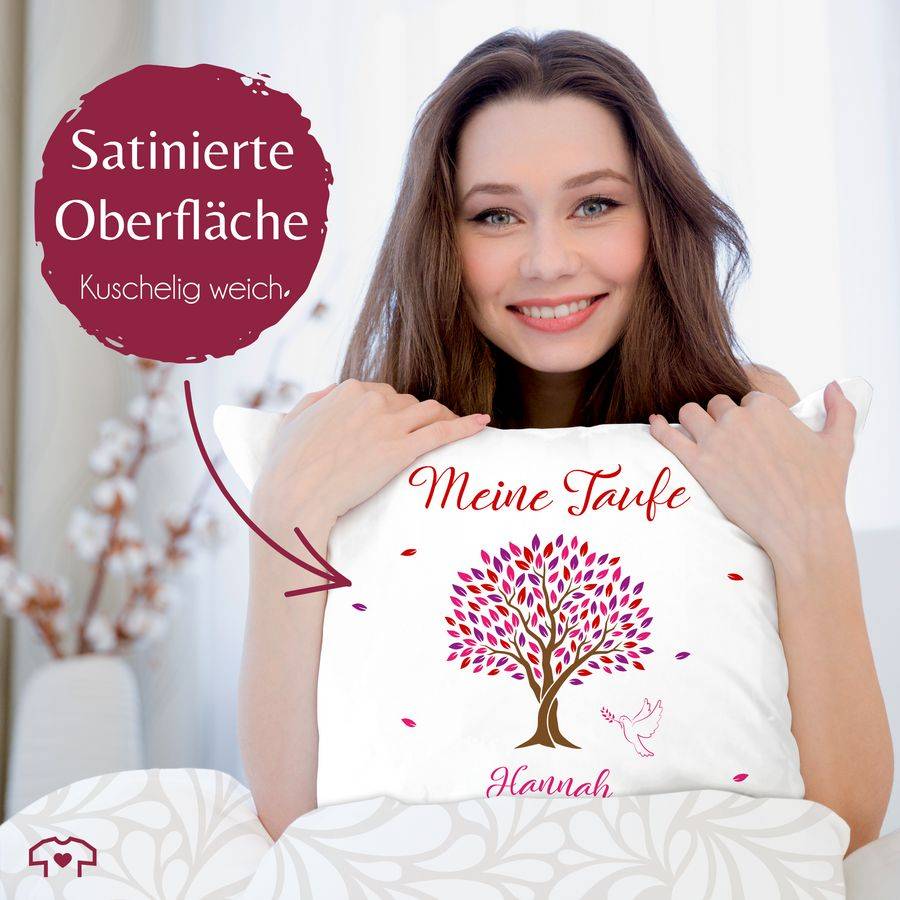 Shirtracer Meine Taufe - Taufgeschenk Mädchen Taufgeschenke Patenkind Shirts & Mehr Shirtracer