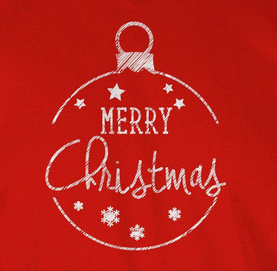 Shirtracer Merry Christmas Handgemalt Shirts & Mehr Shirtracer