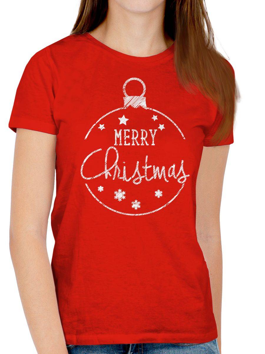 Shirtracer Merry Christmas Handgemalt Shirts & Mehr Shirtracer