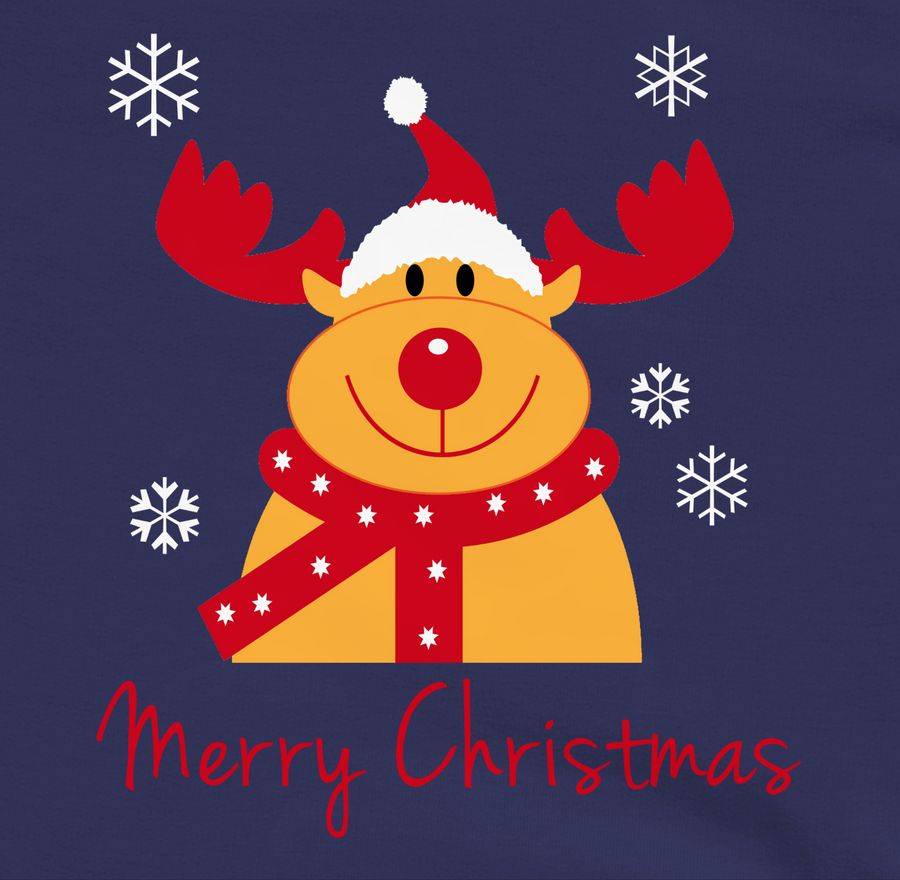 Shirtracer Merry Christmas Rentier: Tshirt Gym Bag Shirtracer