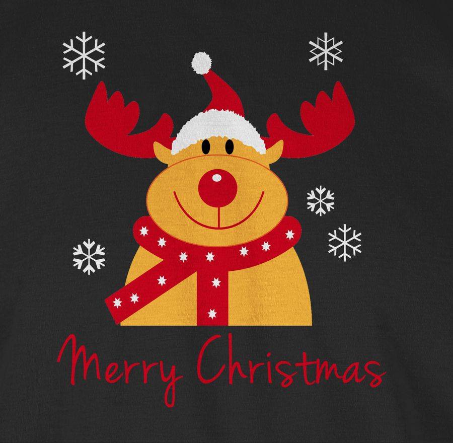 Shirtracer Merry Christmas Rentier: Tshirt Gym Bag Shirtracer