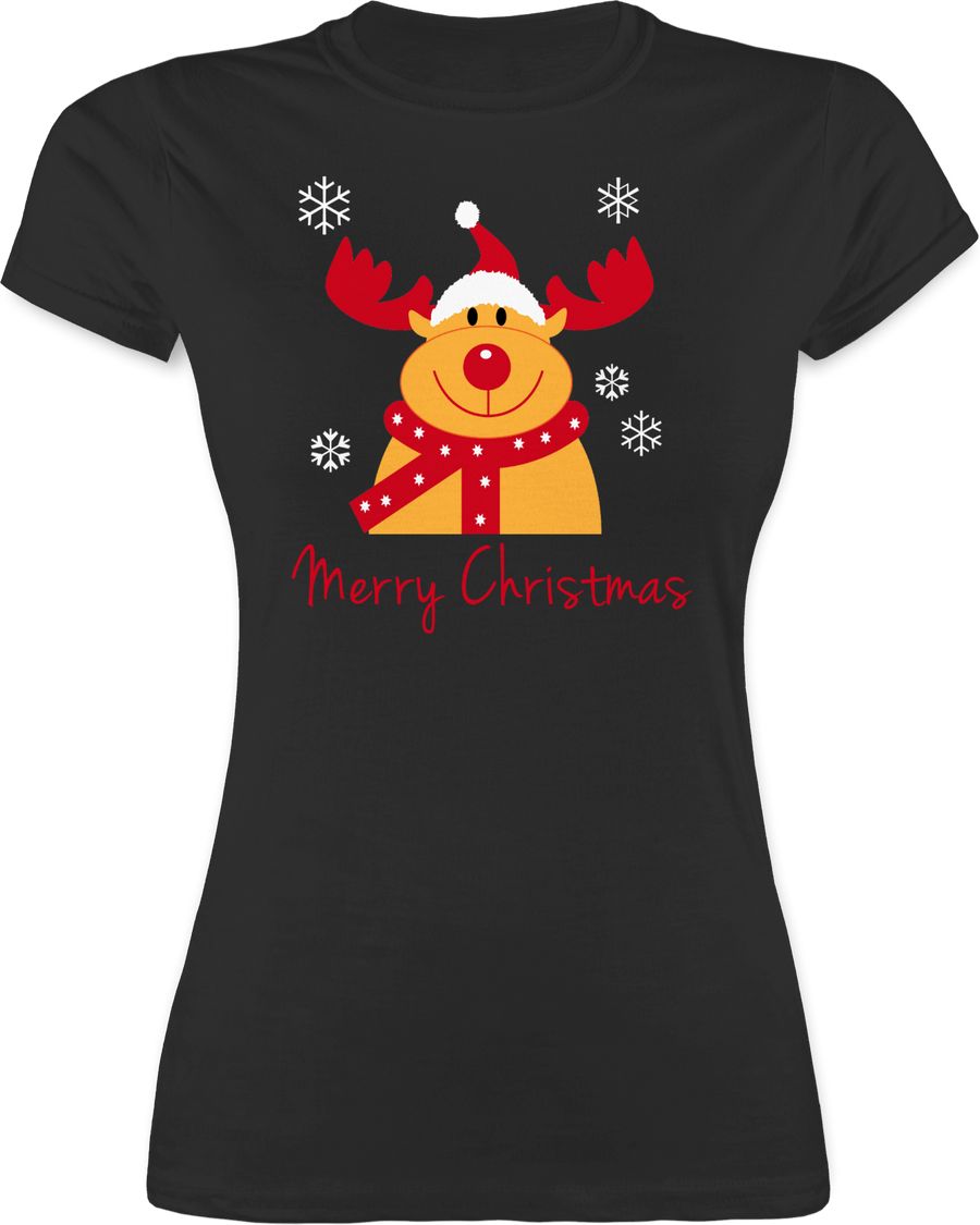 Shirtracer Merry Christmas Rentier: Tshirt Gym Bag Shirtracer