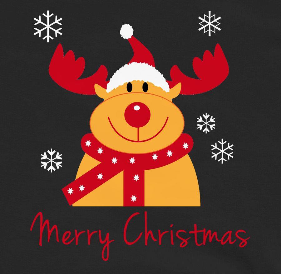 Shirtracer Merry Christmas Rentier: Tshirt Gym Bag Shirtracer