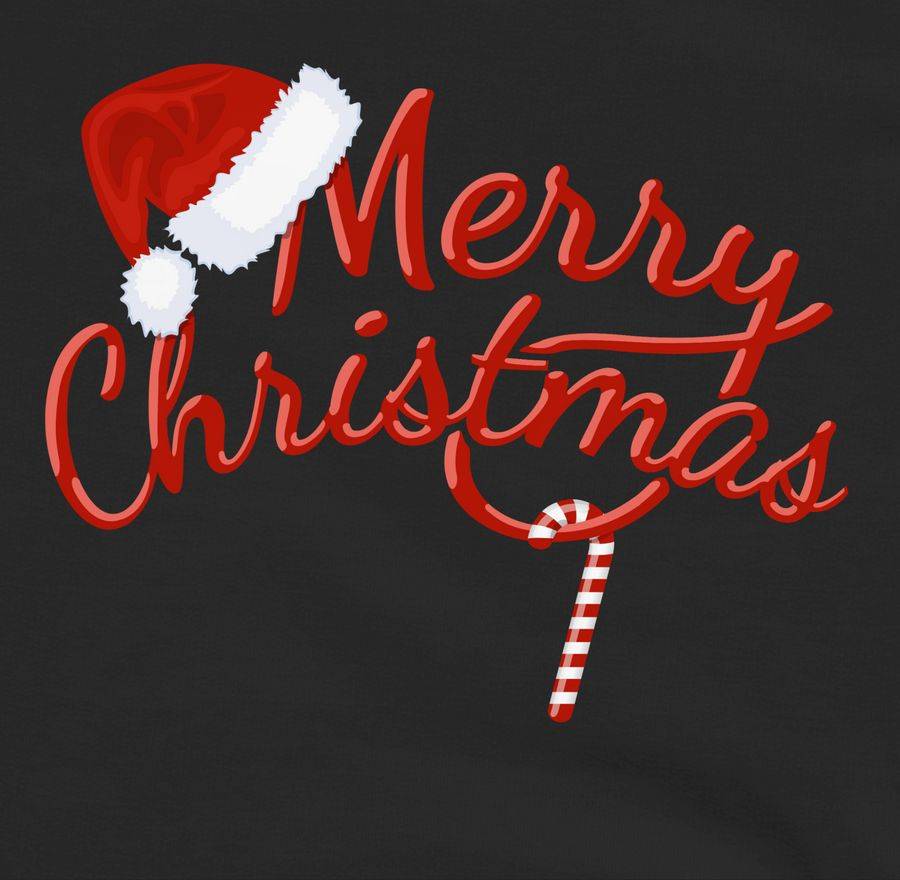 Shirtracer Merry Christmas Zuckerstange: T-Shirt Gym Bag Shirtracer