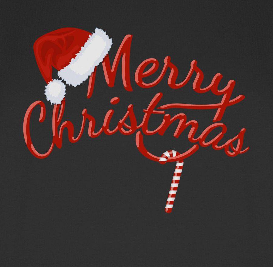 Shirtracer Merry Christmas Zuckerstange: T-Shirt Gym Bag Shirtracer