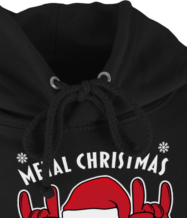 Shirtracer Metal Christmas And A Heavy New Year - Weiß: Tshirt Turnbeutel Shirtracer