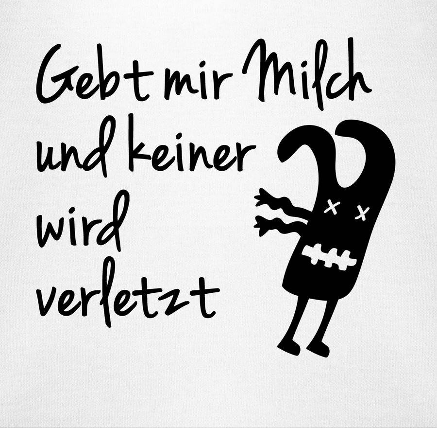 Shirtracer Milchmonster - Gebt Mir Milch Und Keiner Wird Verletzt! Shirts & Mehr Shirtracer
