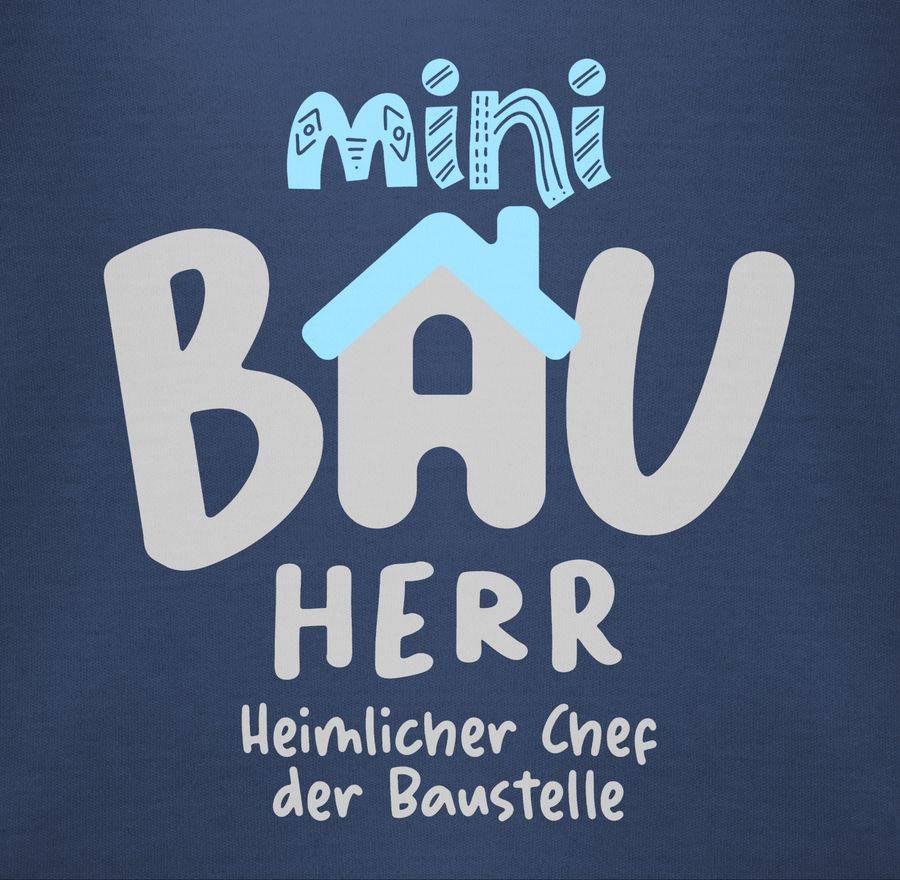 Shirtracer Mini Bauherr Grau: Tshirt Gym Bag Shirtracer