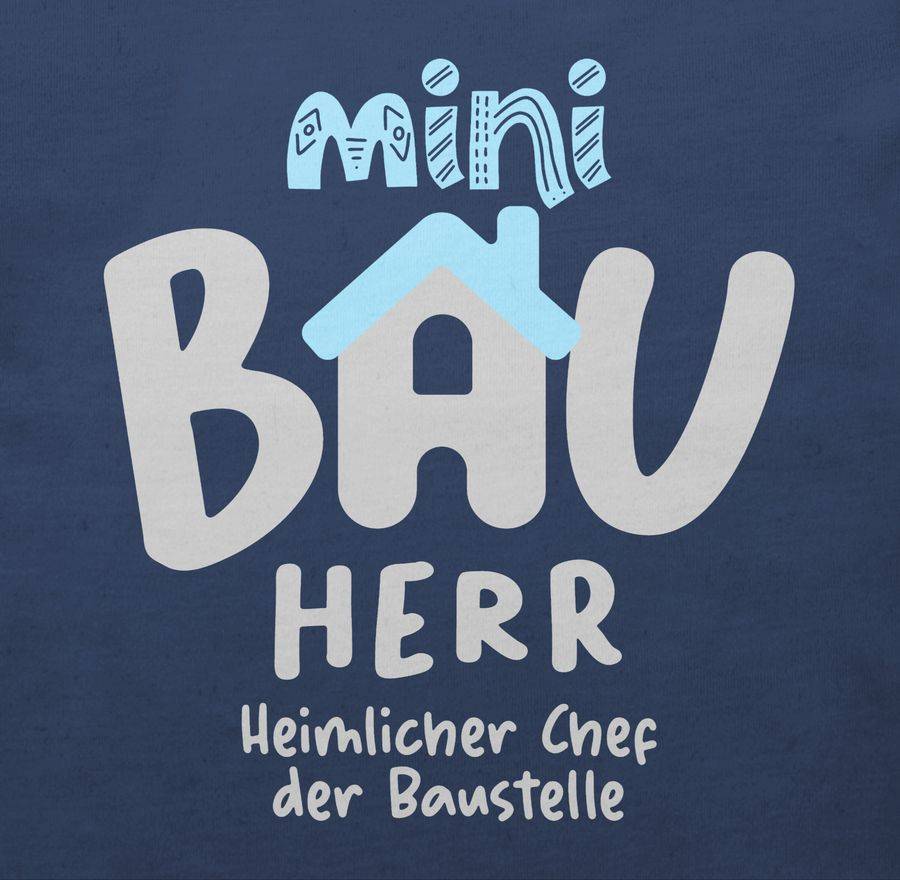 Shirtracer Mini Bauherr Grau: Tshirt Gym Bag Shirtracer