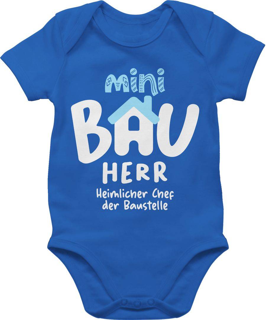 Shirtracer Mini Bauherr weiß Shirts & Mehr Shirtracer