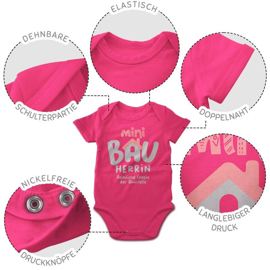 Shirtracer Mini Bauherrin Grau Shirts & Mehr Shirtracer