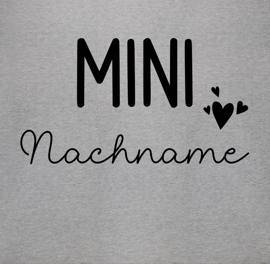 Shirtracer Mini Nachname Schwangerschaft Verkünden Geschenk Geburt Baby: Tshirt Gym Bag Shirtracer