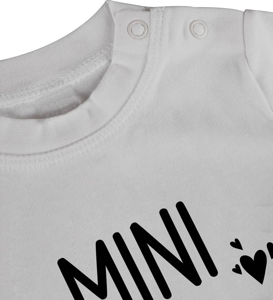 Shirtracer Mini Nachname Schwangerschaft Verkünden Geschenk Geburt Baby: Tshirt Gym Bag Shirtracer