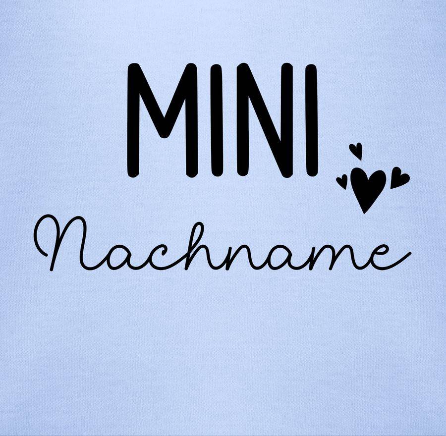Shirtracer Mini Nachname Schwangerschaft Verkünden Geschenk Geburt Baby: Tshirt Gym Bag Shirtracer