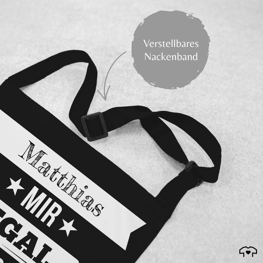 Shirtracer Mir Egal Ich Back Das Jetzt So Mit Namen: Tshirt Turnbeutel Shirtracer