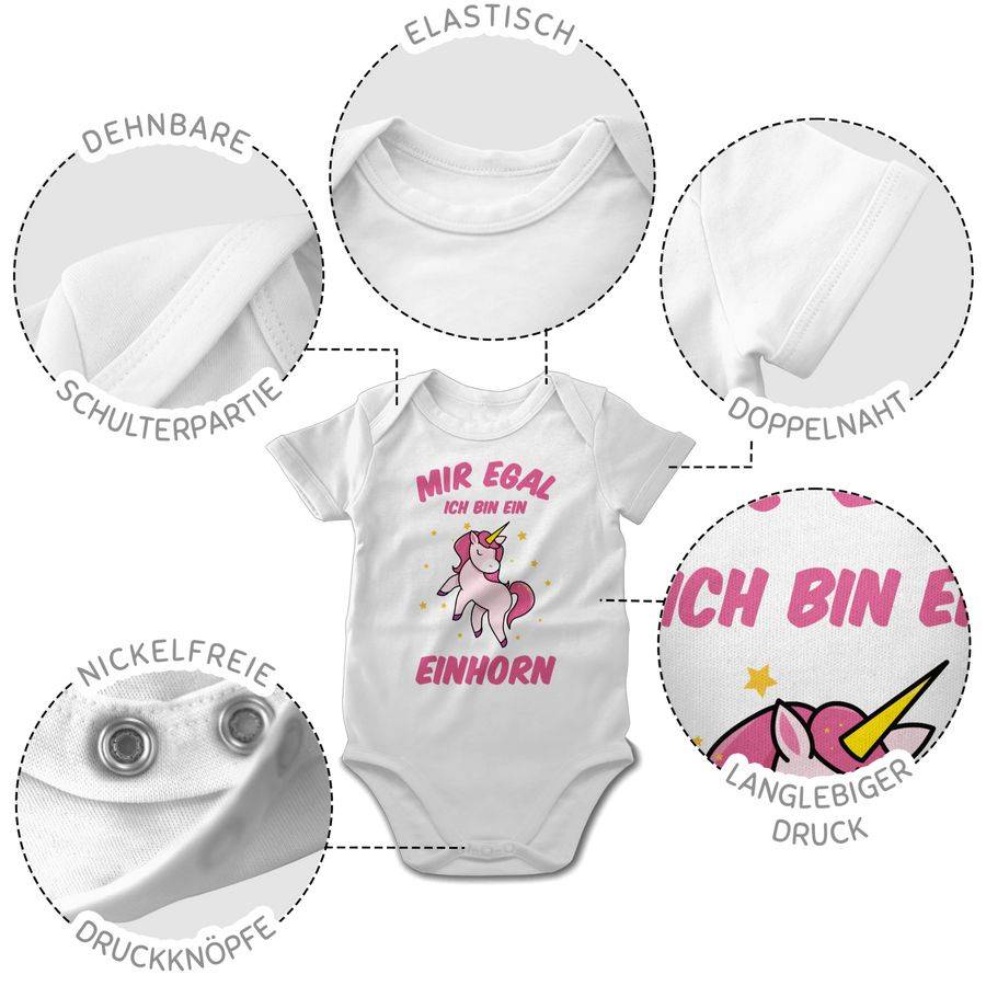 Shirtracer Mir Egal Ich Bin Ein Einhorn: Tshirt Rucksack Shirtracer