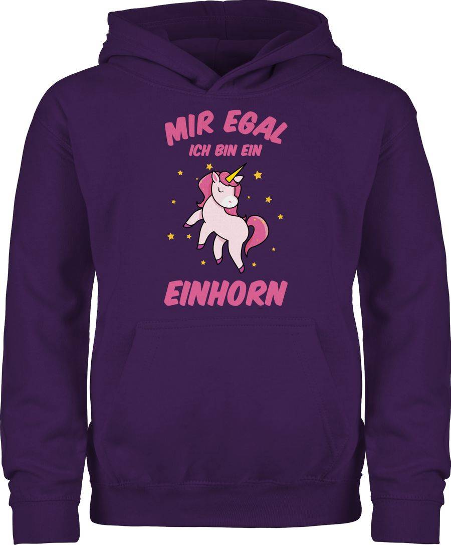 Shirtracer Mir egal ich bin ein Einhorn: Tshirt Rucksack Shirtracer
