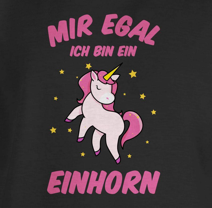 Shirtracer Mir Egal Ich Bin Ein Einhorn: Tshirt Rucksack Shirtracer