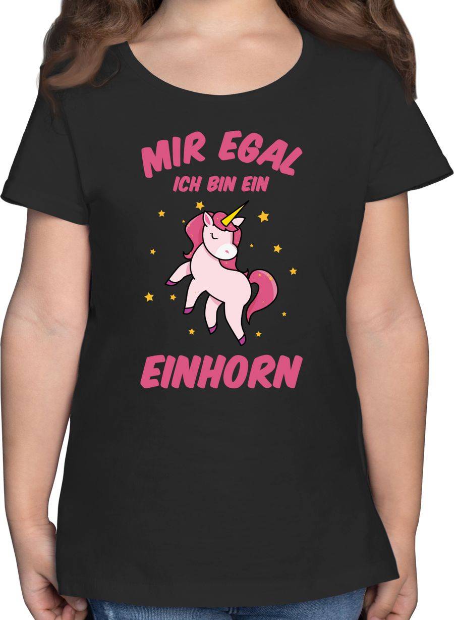Shirtracer Mir egal ich bin ein Einhorn: Tshirt Rucksack Shirtracer