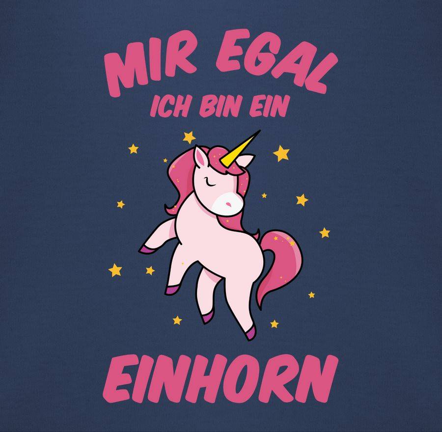Shirtracer Mir Egal Ich Bin Ein Einhorn: Tshirt Rucksack Shirtracer