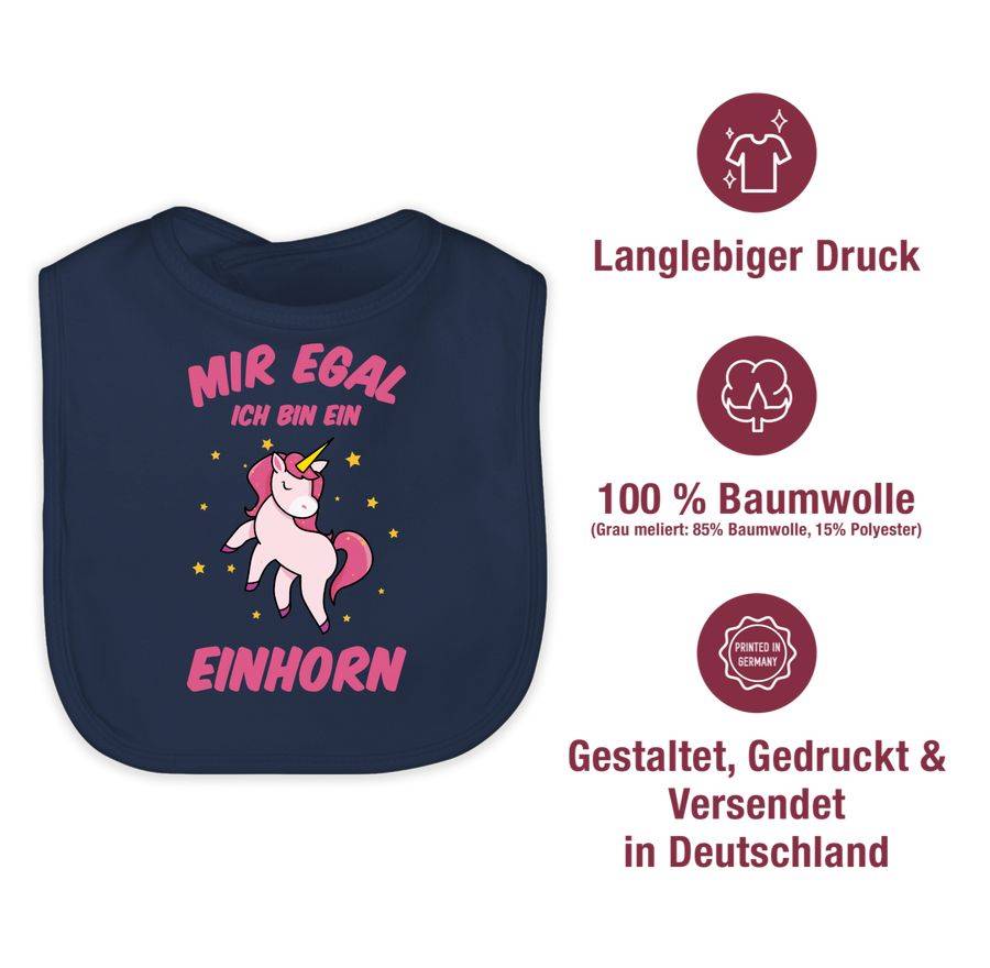 Shirtracer Mir Egal Ich Bin Ein Einhorn: Tshirt Rucksack Shirtracer