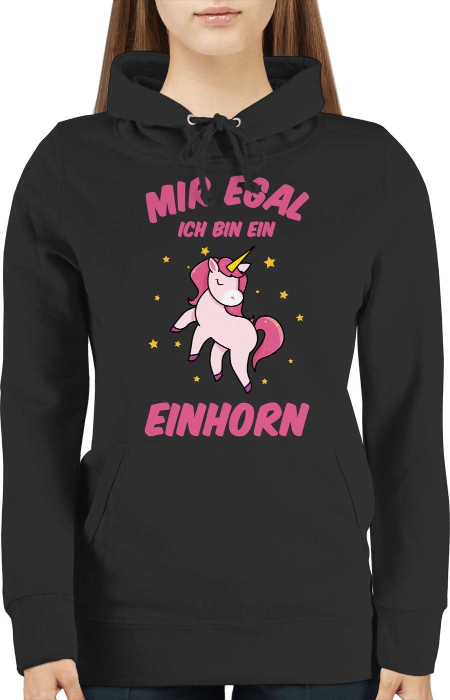 Shirtracer Mir Egal Ich Bin Ein Einhorn: Tshirt Rucksack Shirtracer