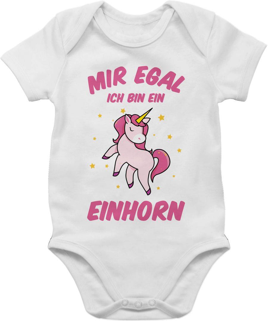 Shirtracer Mir egal ich bin ein Einhorn: Tshirt Rucksack Shirtracer
