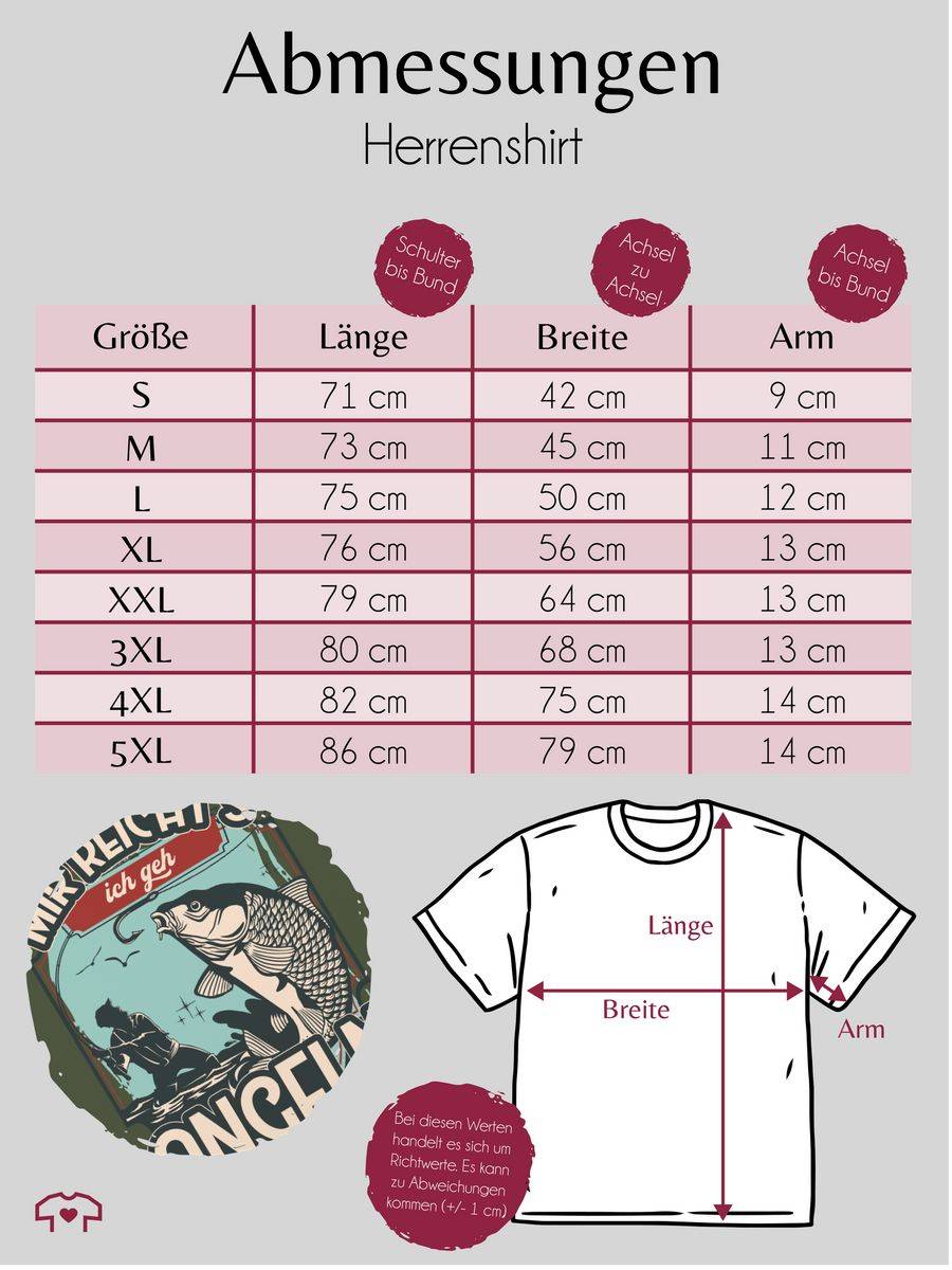 Shirtracer Mir Reicht's Ich Geh Angeln: Tshirt Gym Bag Shirtracer