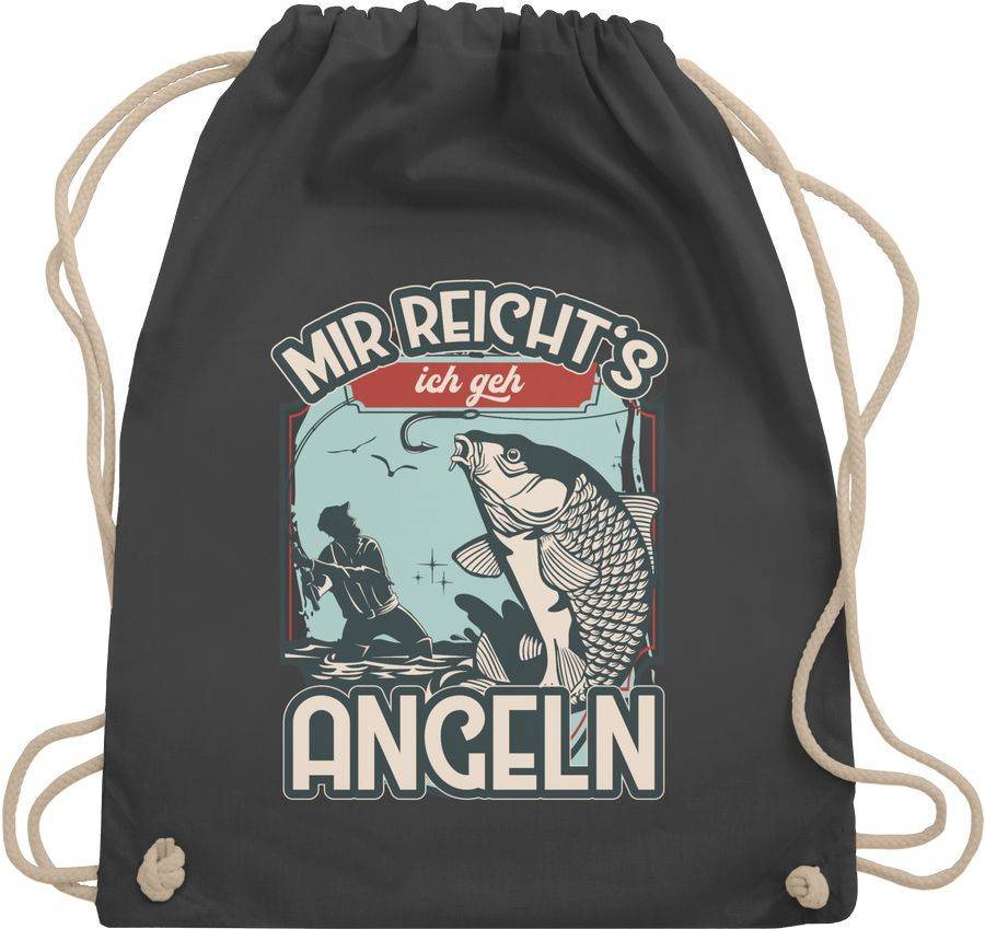 Shirtracer Mir reicht's ich geh angeln: Tshirt Gym Bag Shirtracer