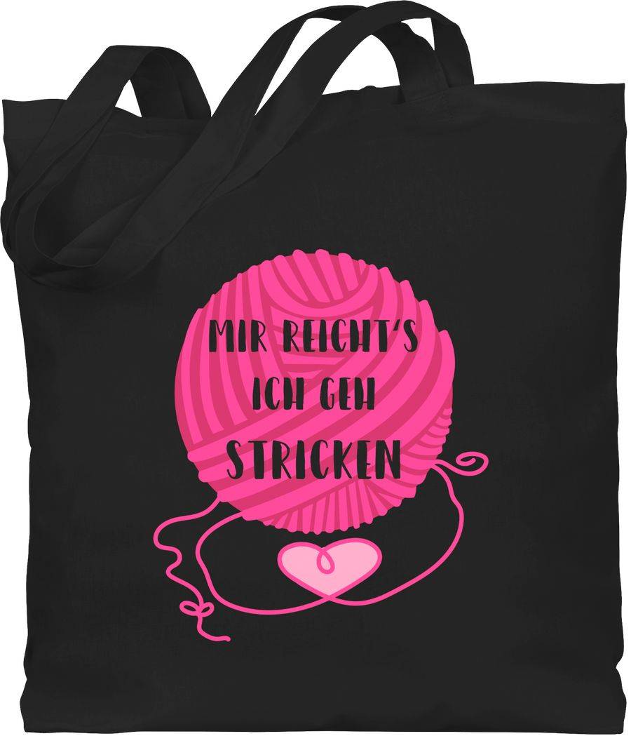 Shirtracer Mir reicht's ich geh stricken: T-Shirt Gym Bag Shirtracer