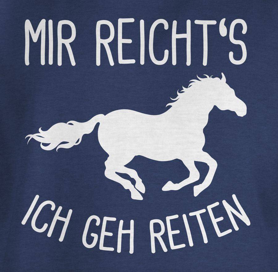 Shirtracer Mir Reichts Ich Geh Reiten Mit Pferd: T-Shirt Gym Bag Shirtracer