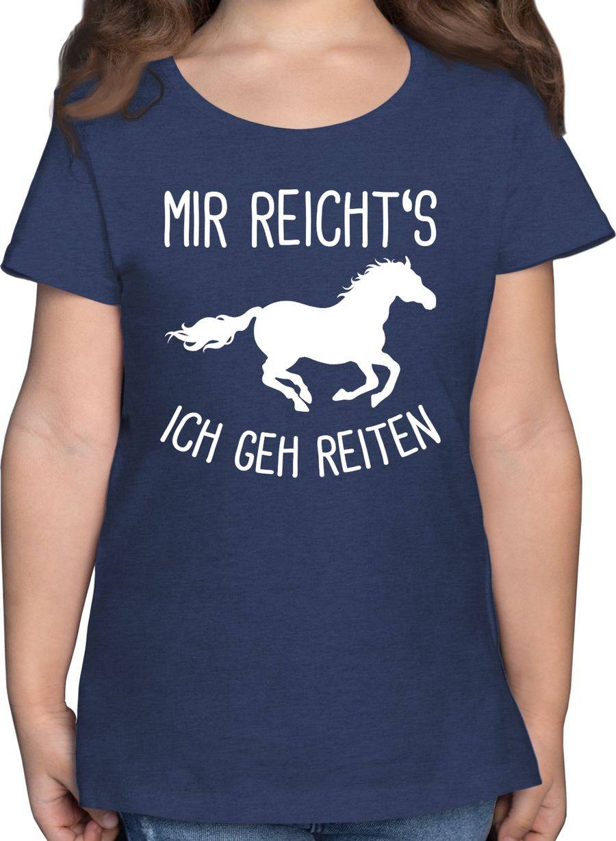 Shirtracer Mir reichts ich geh Reiten mit Pferd: T-Shirt Gym Bag Shirtracer