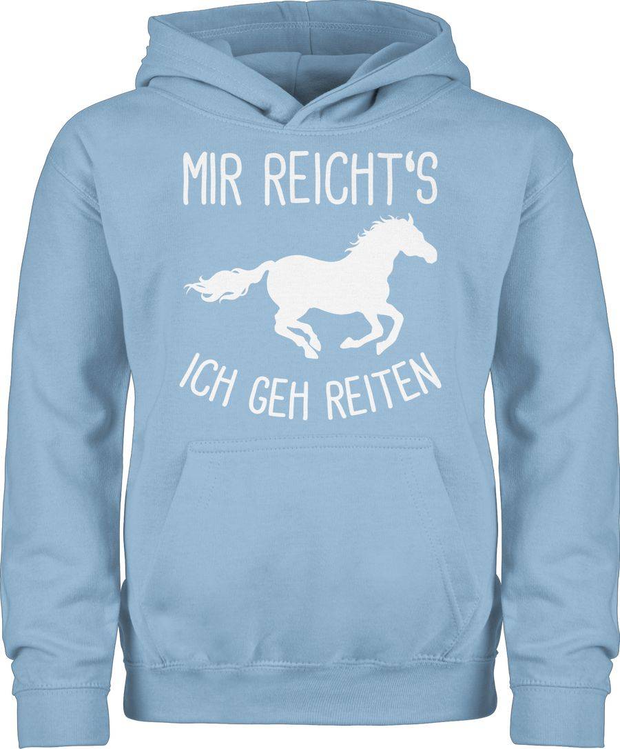 Shirtracer Mir reichts ich geh Reiten mit Pferd: T-Shirt Gym Bag Shirtracer