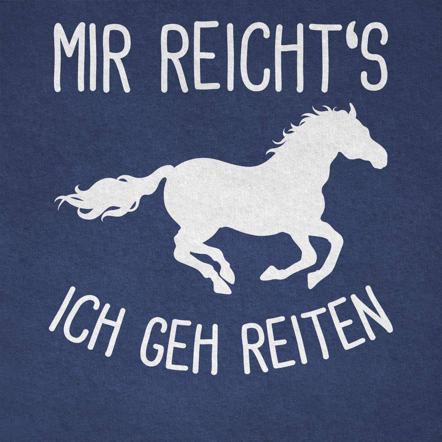 Shirtracer Mir Reichts Ich Geh Reiten Mit Pferd: T-Shirt Gym Bag Shirtracer