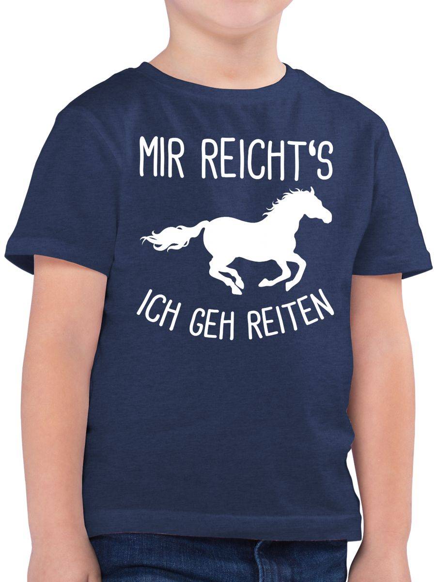 Shirtracer Mir reichts ich geh Reiten mit Pferd: T-Shirt Gym Bag Shirtracer