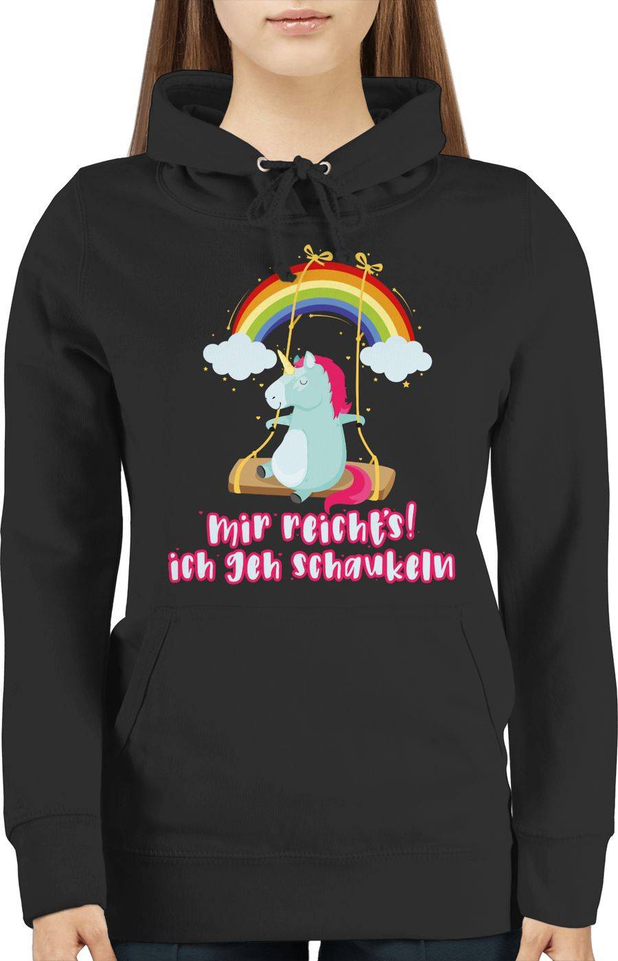 Shirtracer Mir Reichts, Ich Geh Schaukeln - Einhorn Shirts & Mehr Shirtracer