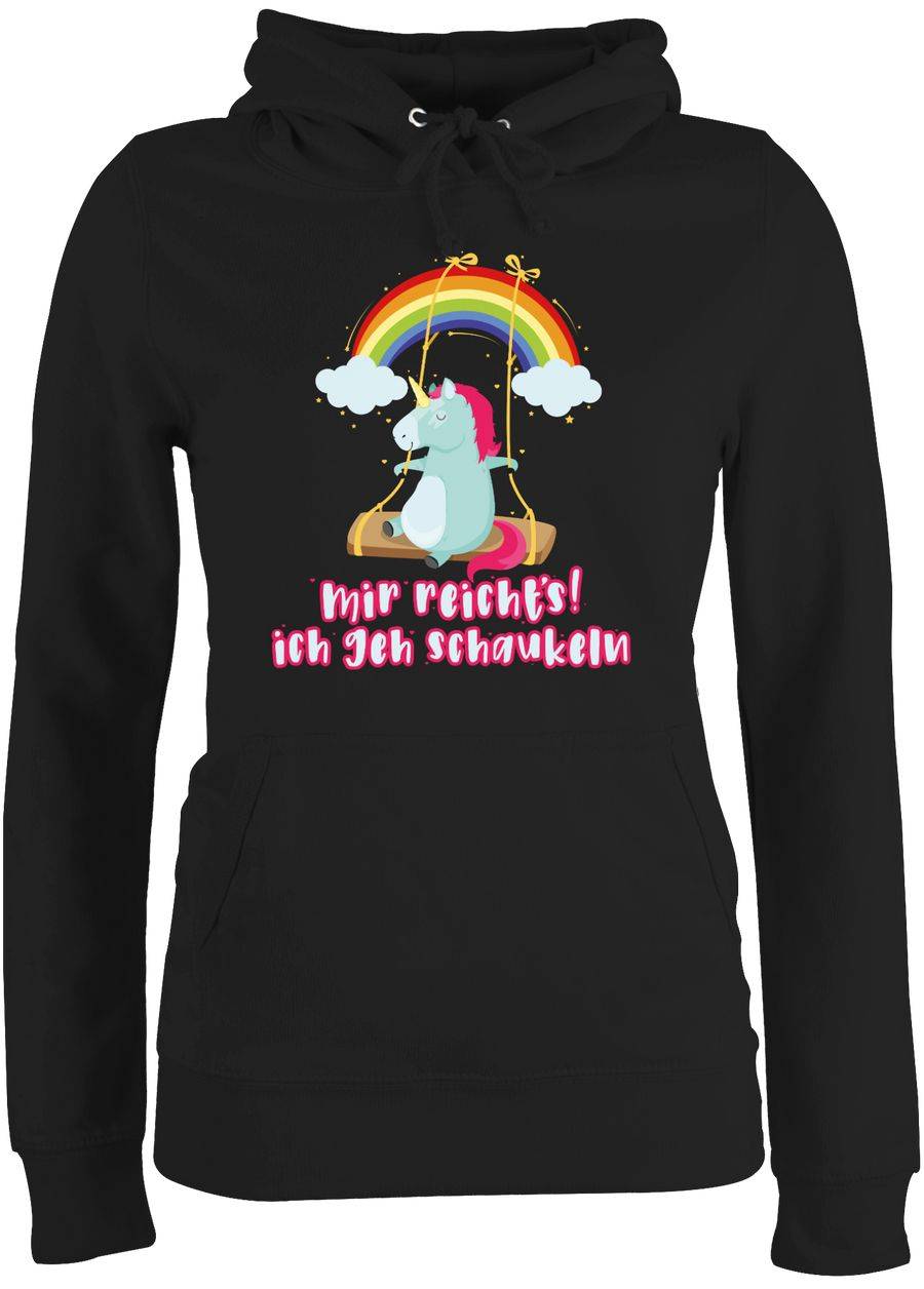 Shirtracer Mir reichts, ich geh schaukeln - Einhorn Shirts & Mehr Shirtracer