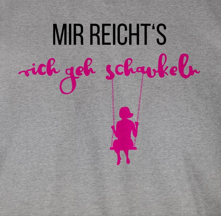 Shirtracer Mir Reichts Ich Geh Schaukeln: Tshirt Gym Bag Shirtracer